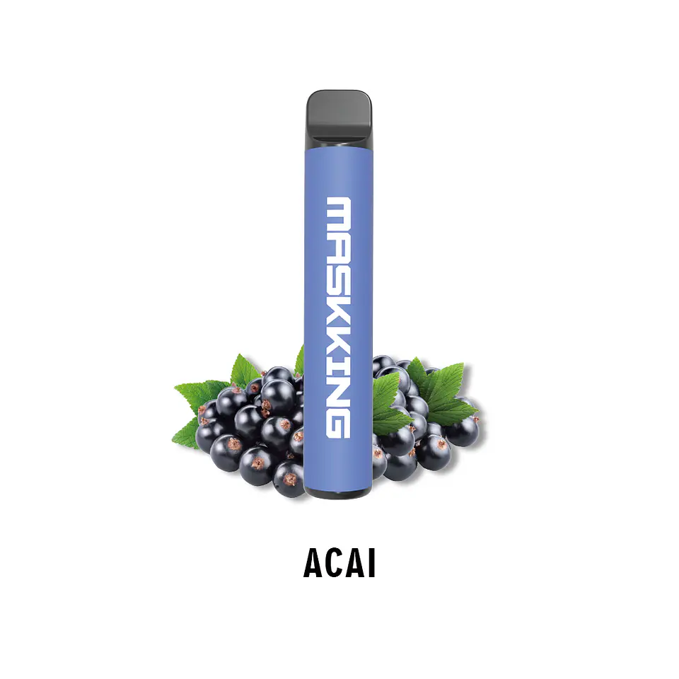 VAPER DESECHABLE ACAI 2200 PUFFS 5% - MASKKING 1