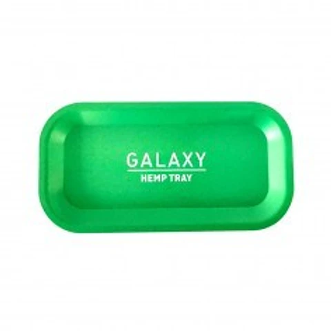 BANDEJA BIODEGRADABLE GREEN HEMP ROLLING TRAY-GALAXY