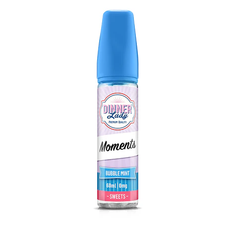 Líquido Vaporizador Bubble Mint 50ml Shortfill 0% - Dinner Lady