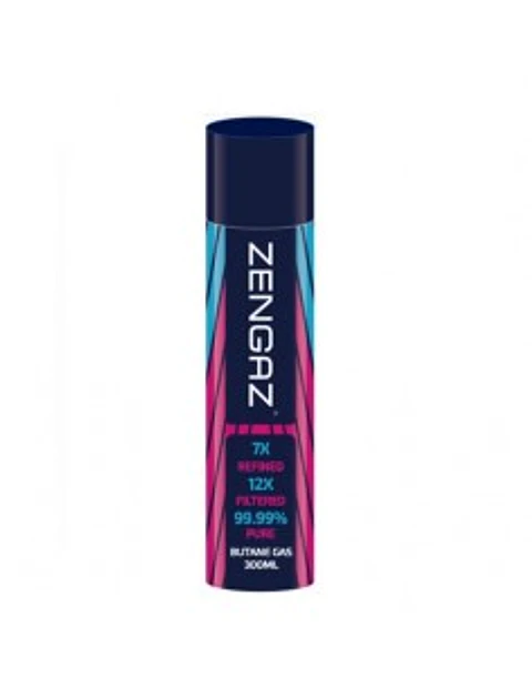 Gas Butano 300 ml 99.9% Puro - Zengaz (Precio al por mayor)