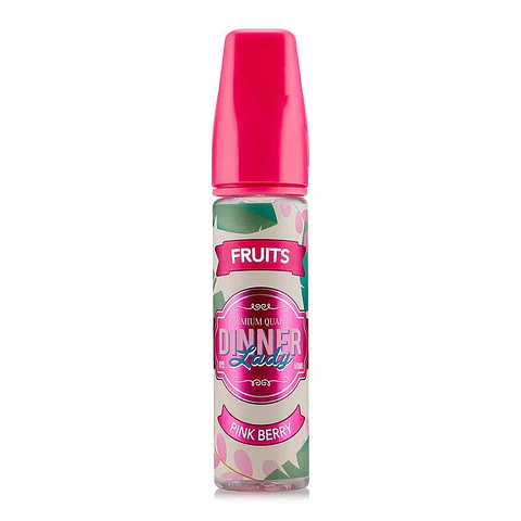 Líquido Vaporizador Pink Berry 50ml Shortfill 0% - Dinner Lady