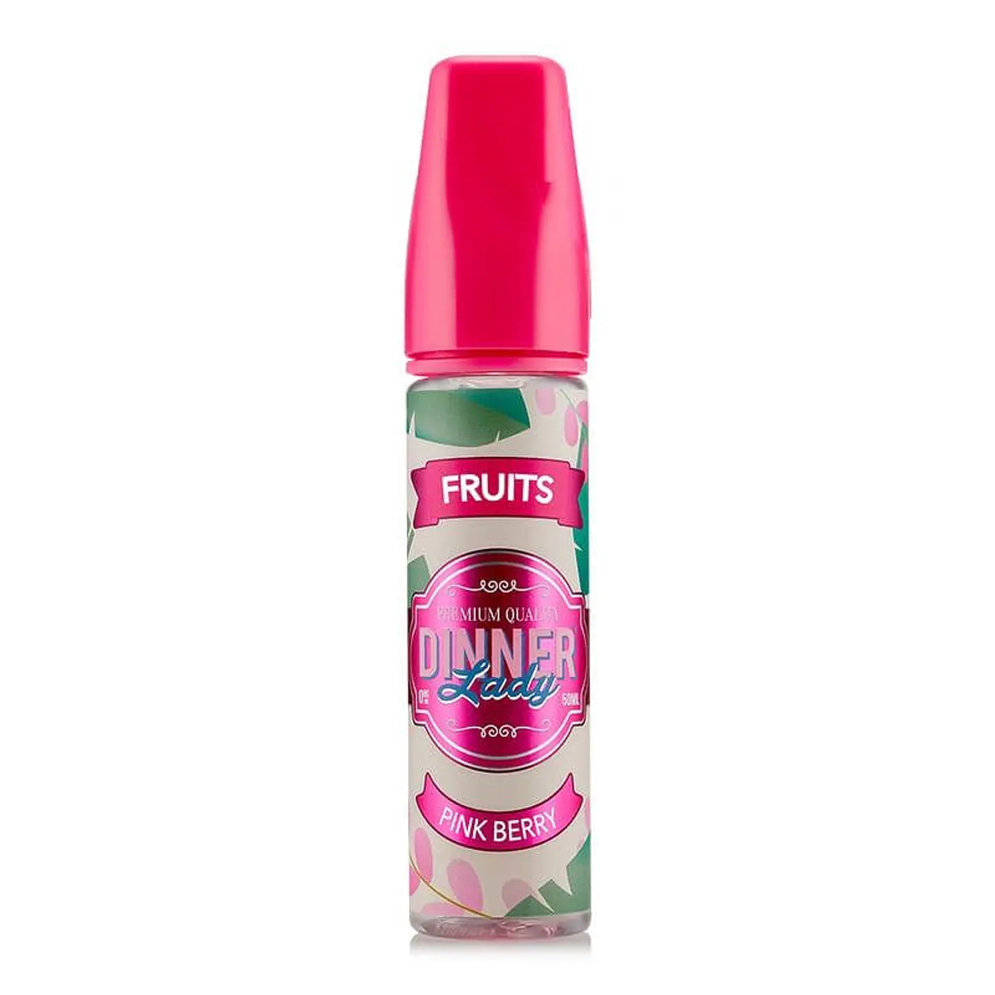 Líquido Vaporizador Pink Berry 50ml Shortfill 0% - Dinner Lady 1