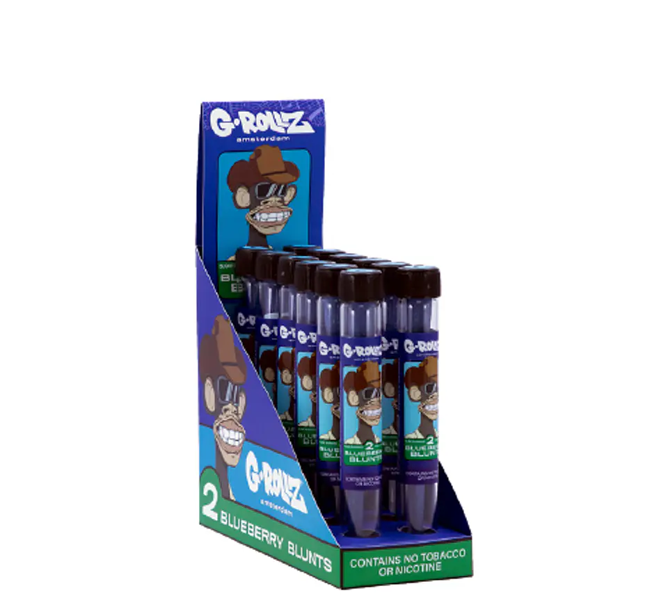 G-Rollz Tubo Cono Blunts x2 Blueberry mono 2