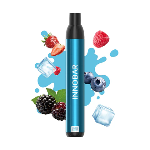 VAPER DESECHABLE MIXED BERRIES 2500 PUFFS 5% - INNOBAR
