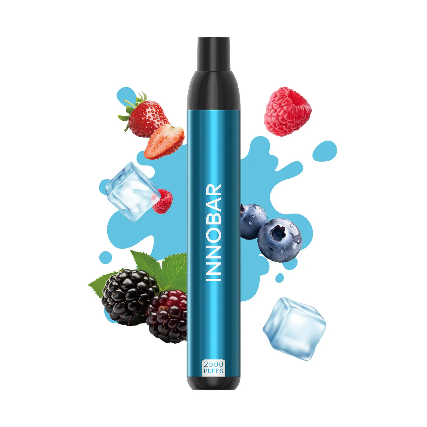 VAPER DESECHABLE MIXED BERRIES 2500 PUFFS 5% - INNOBAR 1