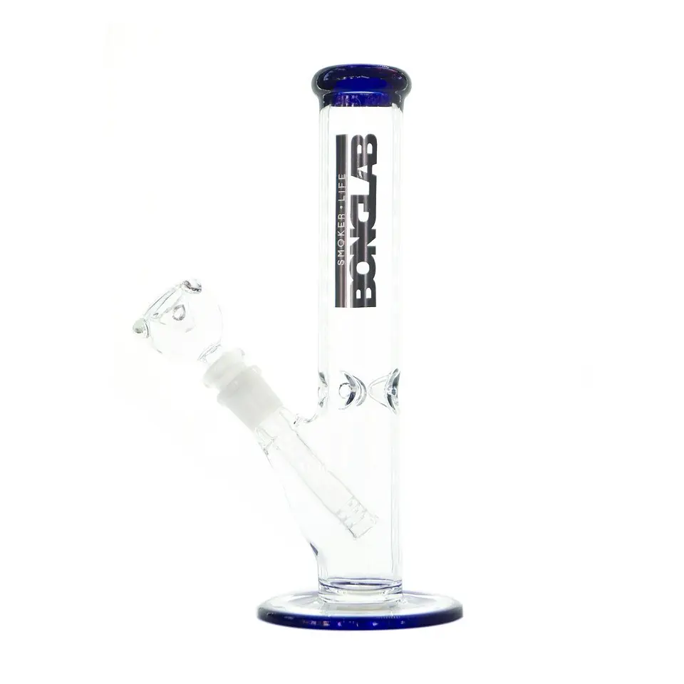 BONG PYREX KS11 CLASSIC ICE 26CM BLUE - BONGLAB 1