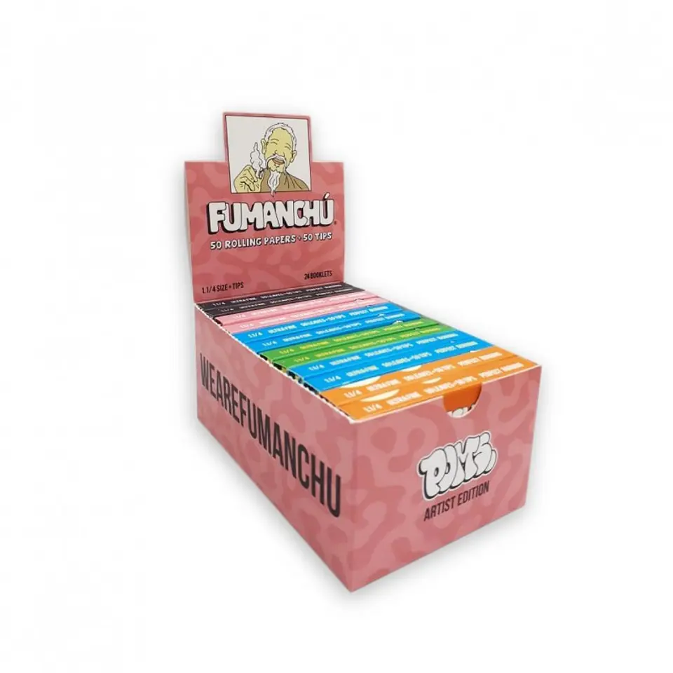 PAPELILLOS 1 1/4 + TIPS - FUMANCHÚ 1
