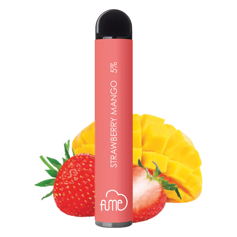 FUME STRAWBERRY MANGO VAPORIZADOR DESECHABLE 2500 PUFF 5% 1