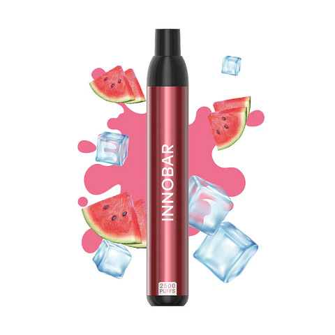 VAPER DESECHABLE WATERMELON ICE 2500 PUFFS 5% - INNOBAR
