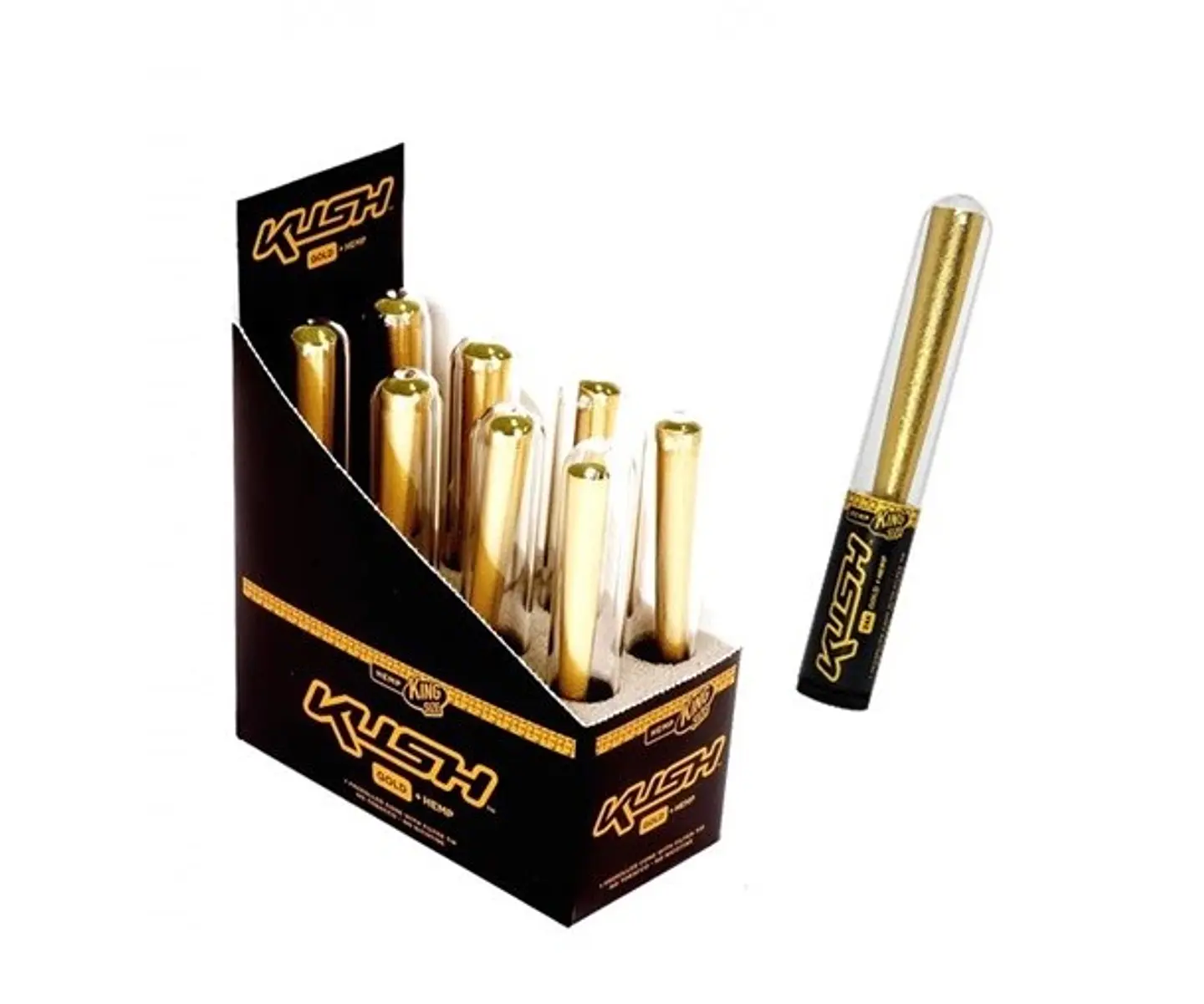 BLUNT KUSH GOLD 24K - CONO LAMINADO EN ORO 1