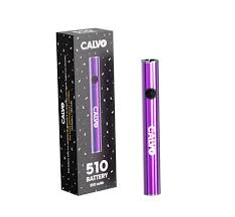 BATERIA CARTRIDGE 510 PURPLE - CALVO GLASS