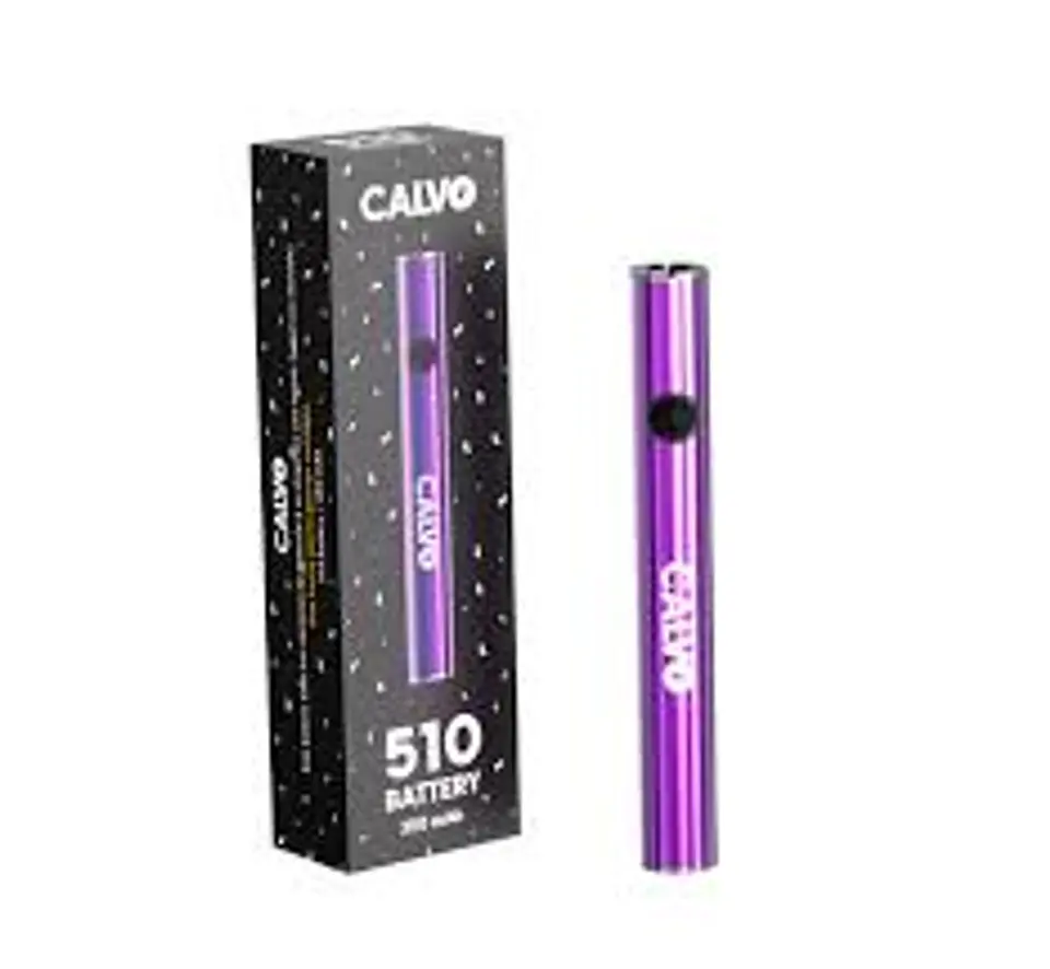 BATERIA CARTRIDGE 510 PURPLE - CALVO GLASS 1