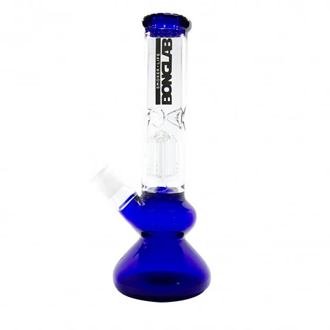 BONG W06 FAT CANDY AZUL 25CM - BONGLAB