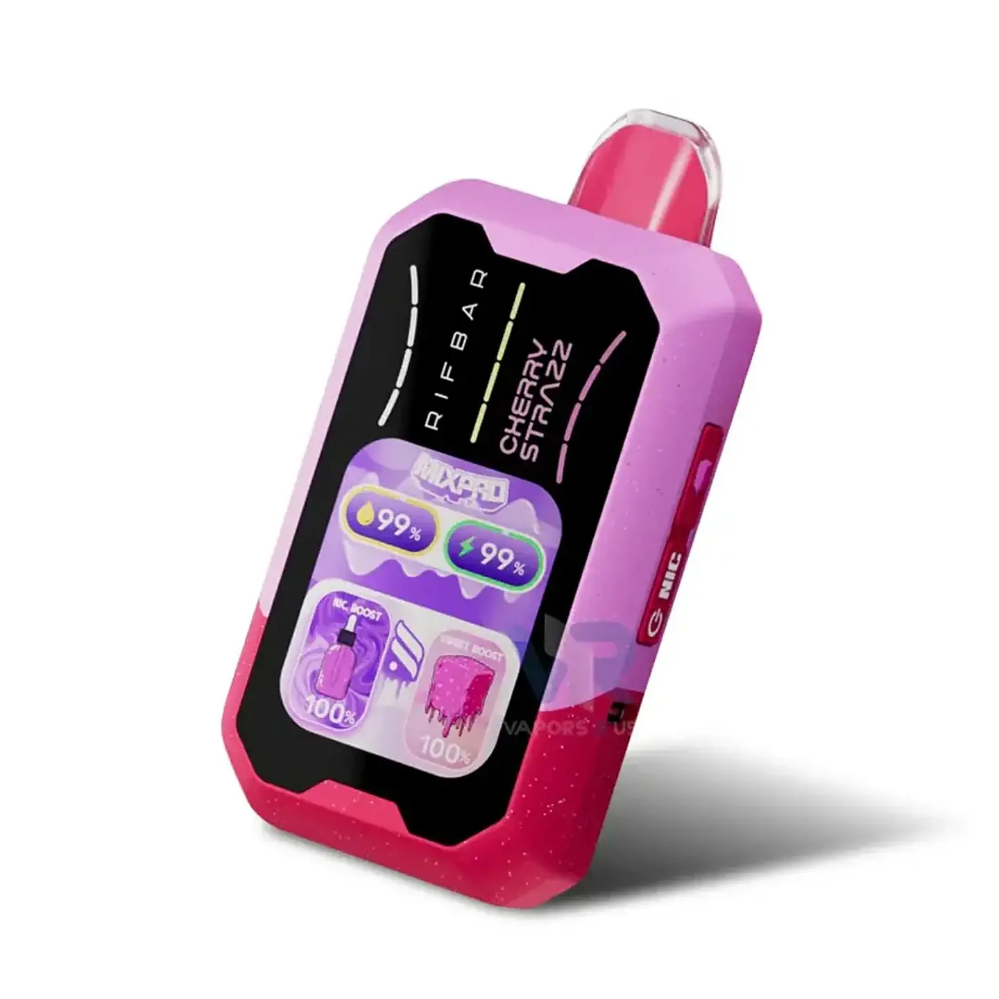 Vaper Desechable Rifbar Mixpro Cherry Strazz 40.000 Puff Nic & Sweetness Control 2