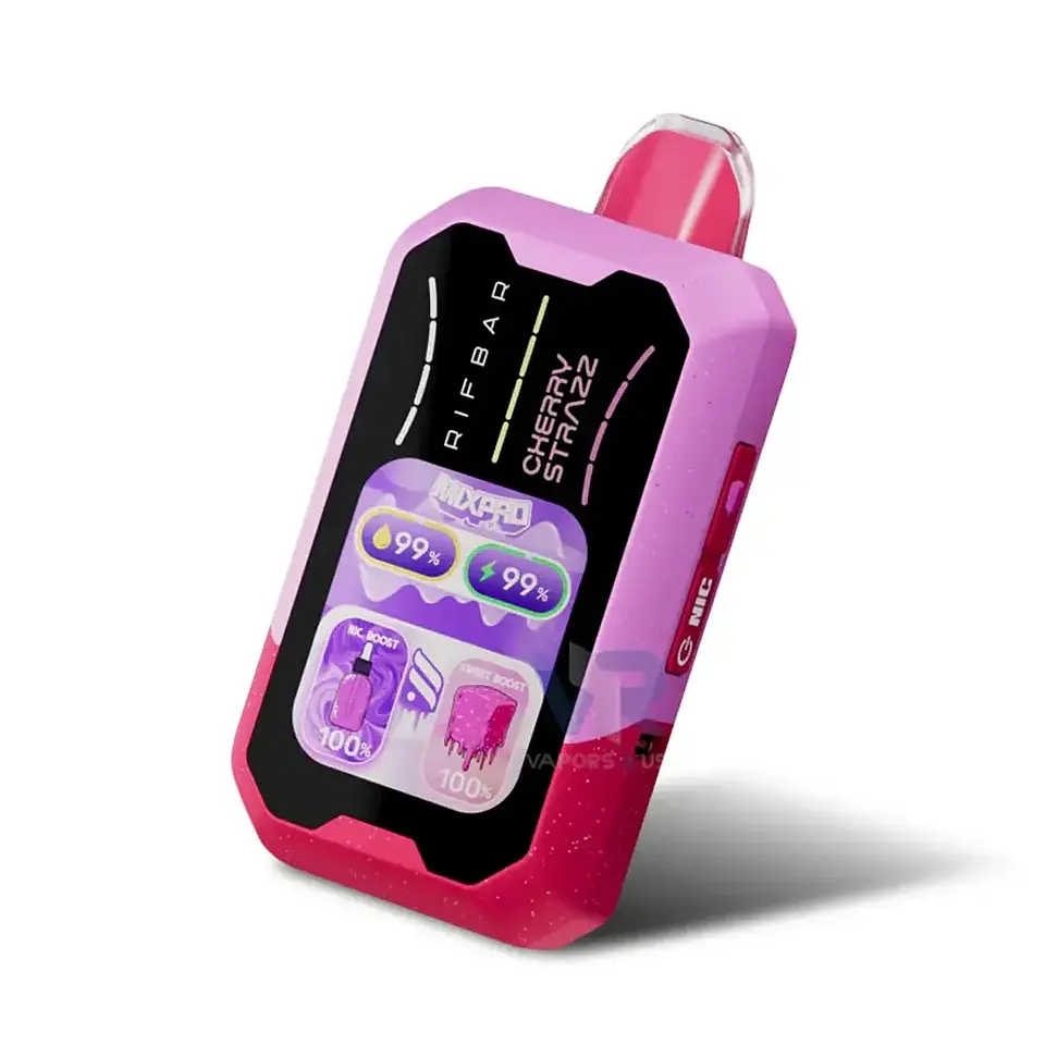 Vaper Desechable Rifbar Mixpro Cherry Strazz 40.000 Puff Nic & Sweetness Control 2