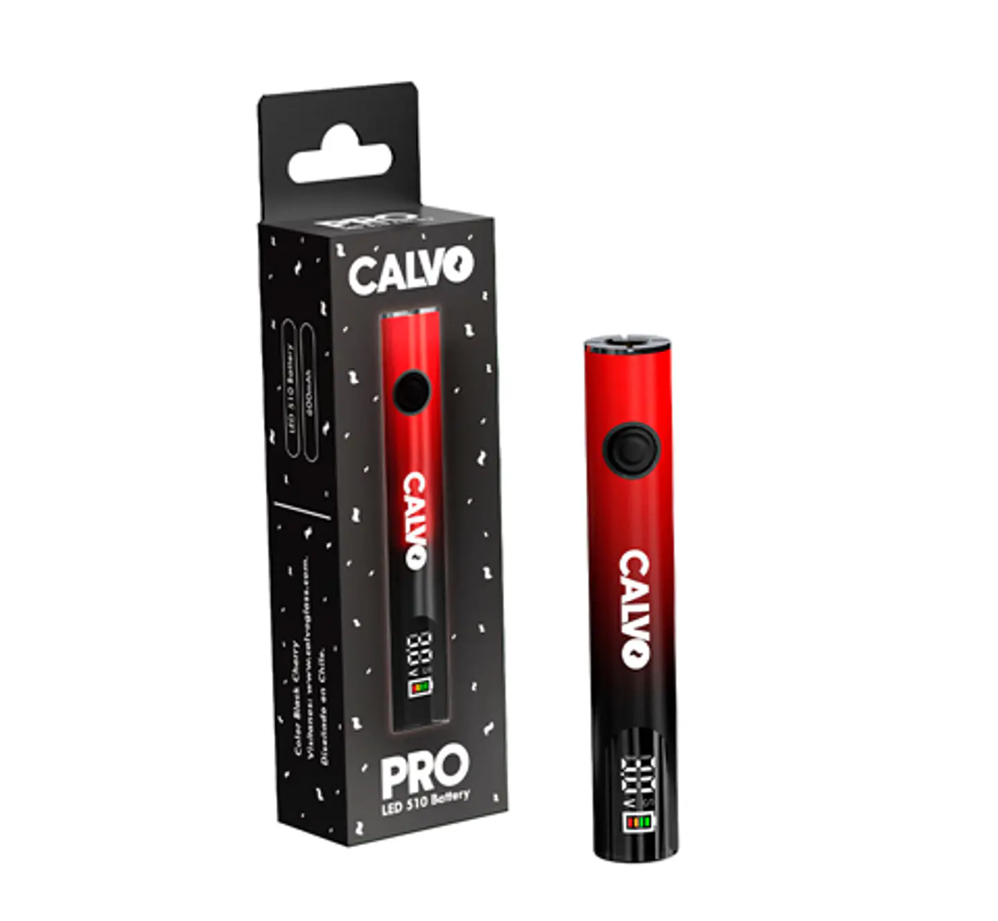 Bateria Calvo LED Rojo 1