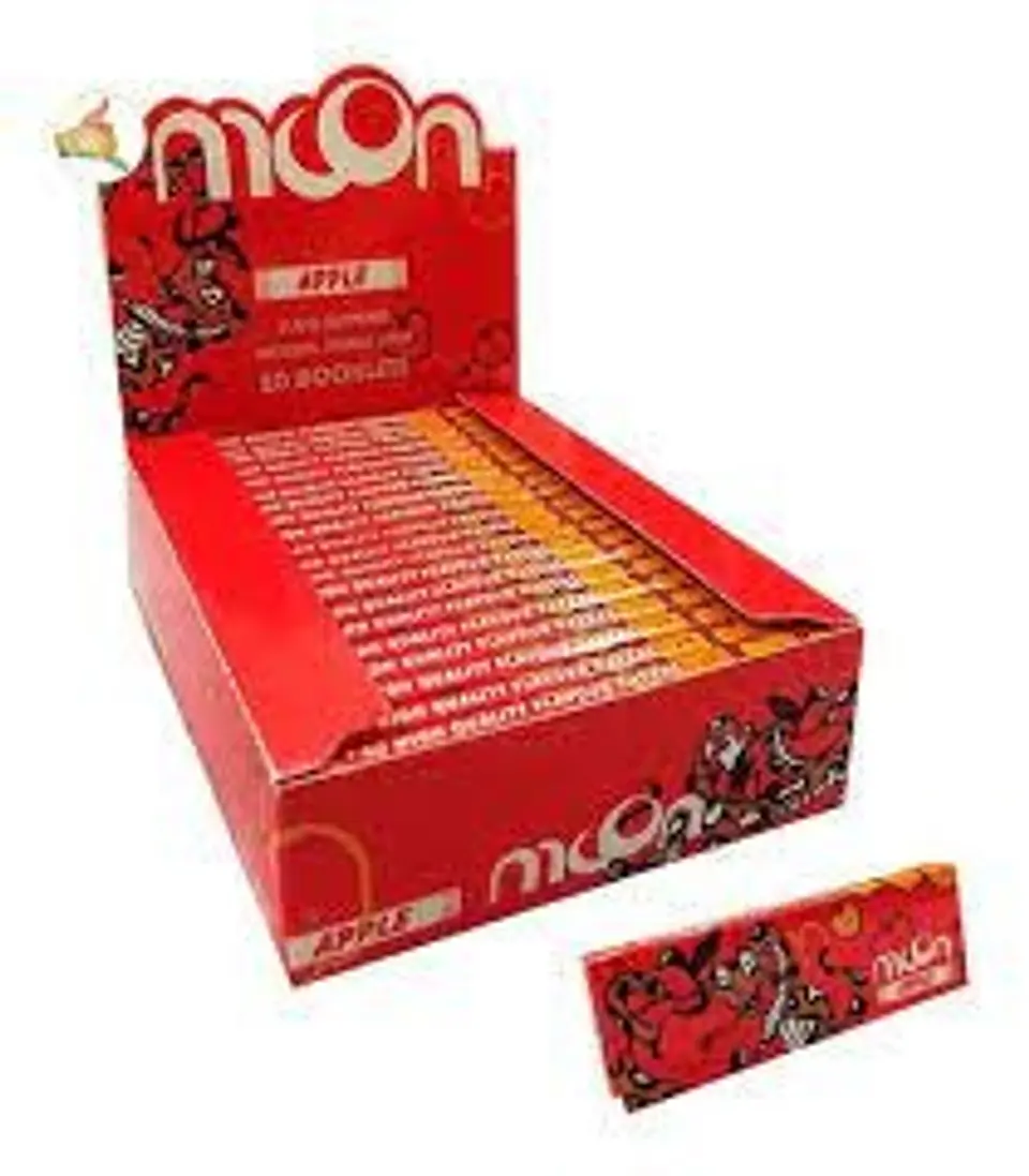 PAPELILLO MOON MANZANA 1 1/4 EXTRA FINO 1