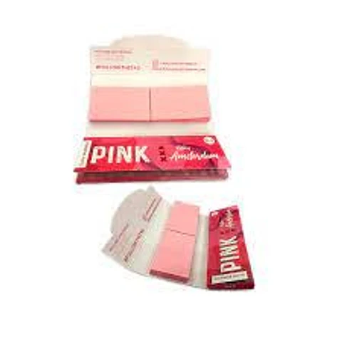 PAPEL ROLLING AMSTERDAM PINK + TIPS 1 1/4 (EXTRA FINO)