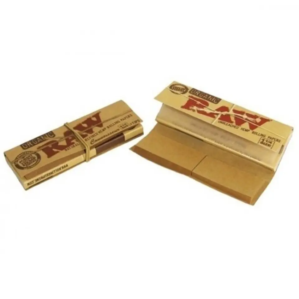 PAPELILLOS RAW CONNOISSEUR 1 1/4 + BOQUILLAS 1