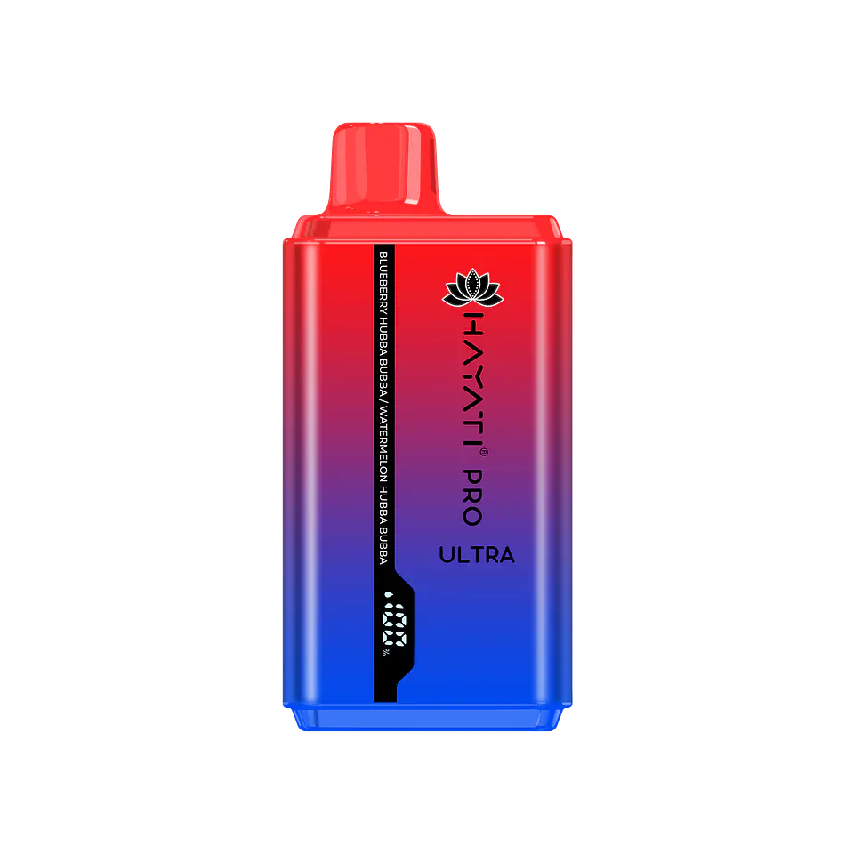 Hayati Pro Ultra 15000puffs Blueberry Hubba Bubba / Watermelon Hubba Bubba 2 Sabores 1