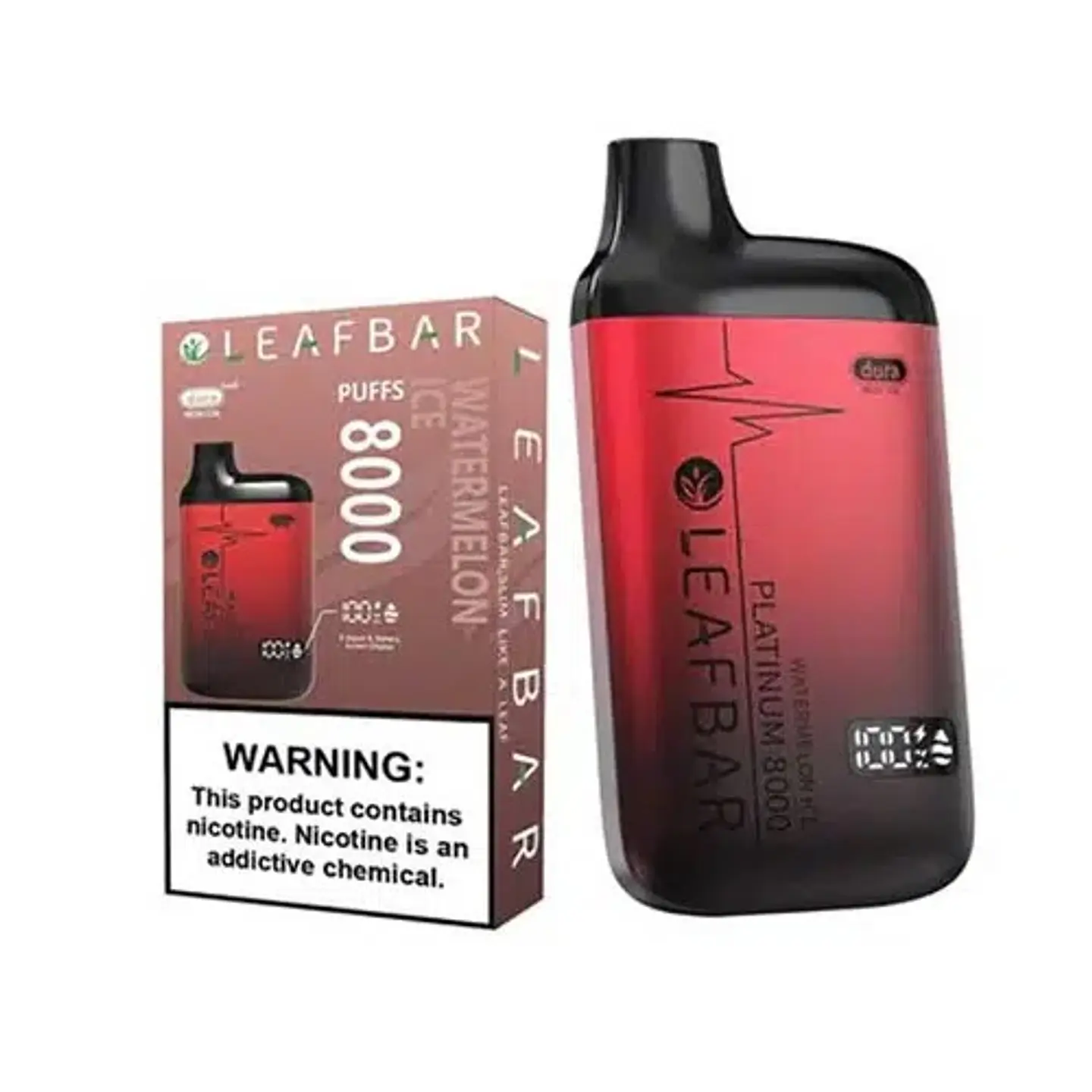Vaper Desechable Lush Ice 8000 puffs 5% - Leafbar 1
