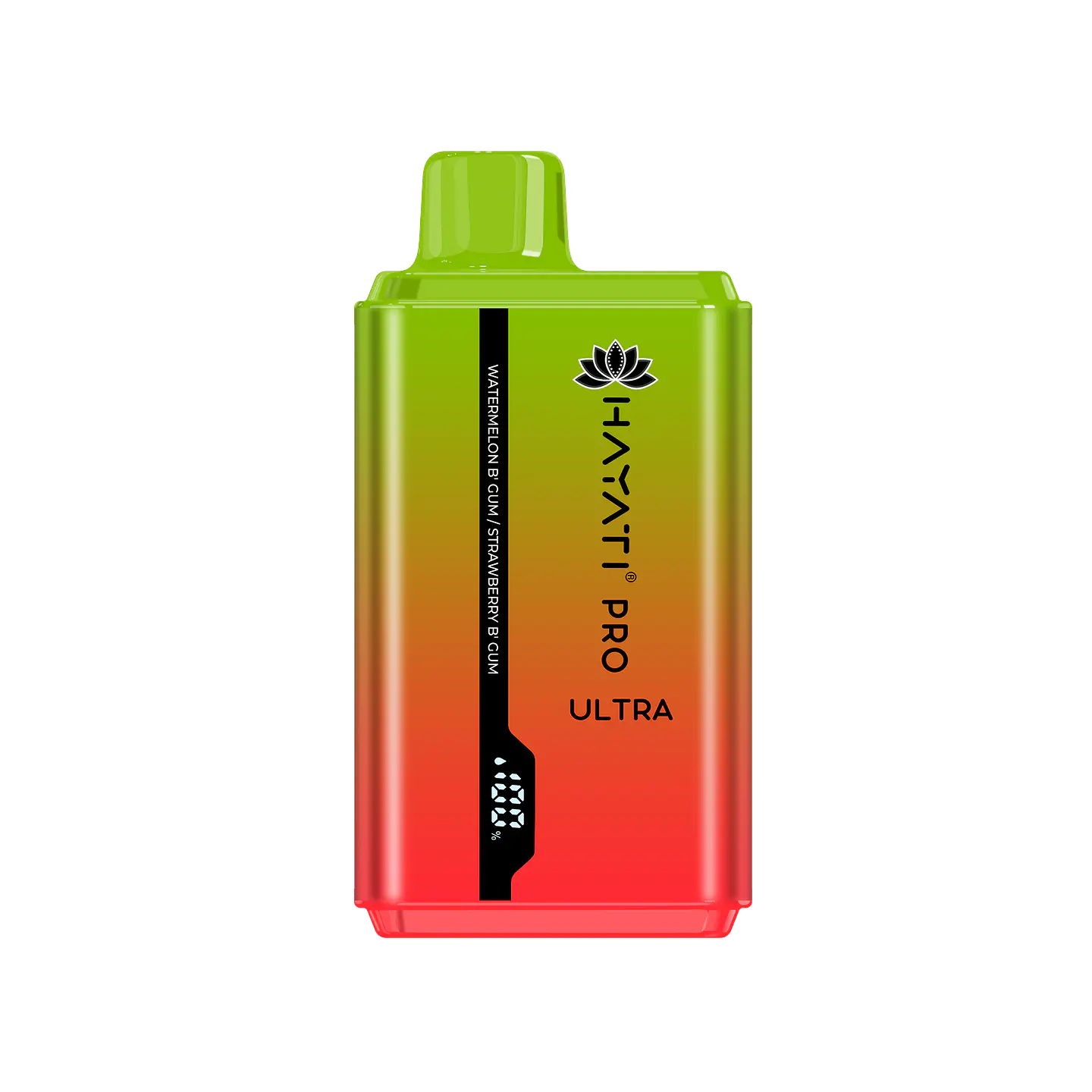 Hayati Pro Ultra 15000puffs Straw Watremelon Bgum / Strawberry Bgum 2 Sabores 1