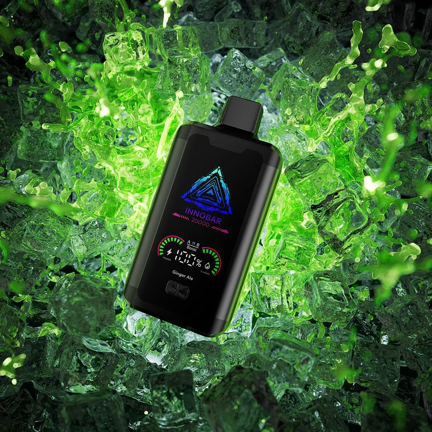 VAPER DESECHABLE GINGER ALE 20000 PUFFS 5% - INNOBAR 1
