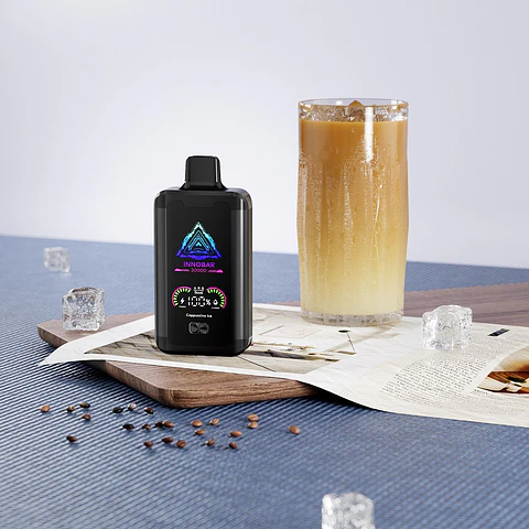 VAPER DESECHABLE CAPUCCINO ICE 20000 PUFFS 5% - INNOBAR