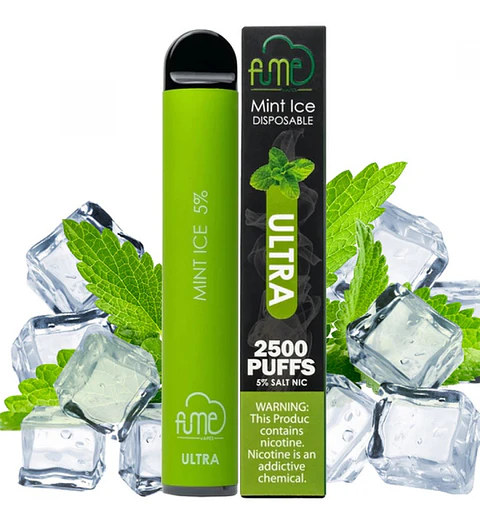 FUME MINT ICE VAPORIZADOR DESECHABLE 2500 PUFF 5%