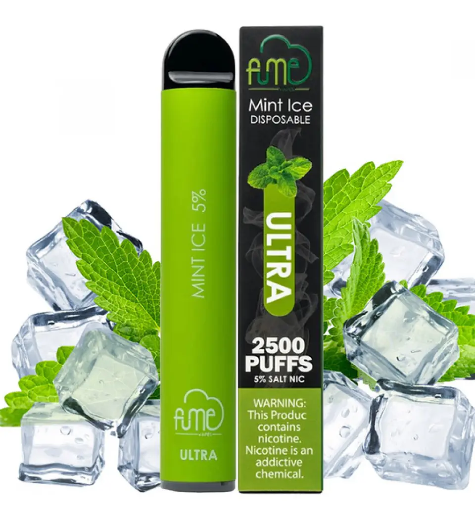 FUME MINT ICE VAPORIZADOR DESECHABLE 2500 PUFF 5% 1