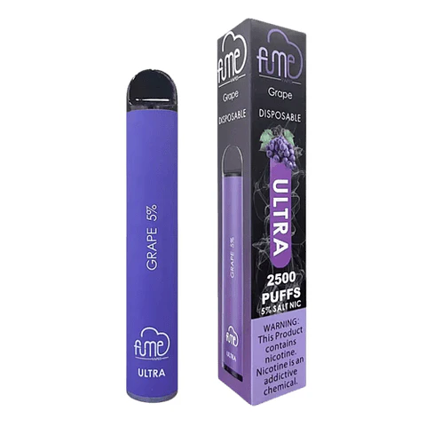 FUME GRAPE VAPORIZADOR DESECHABLE 2500 PUFF 5%