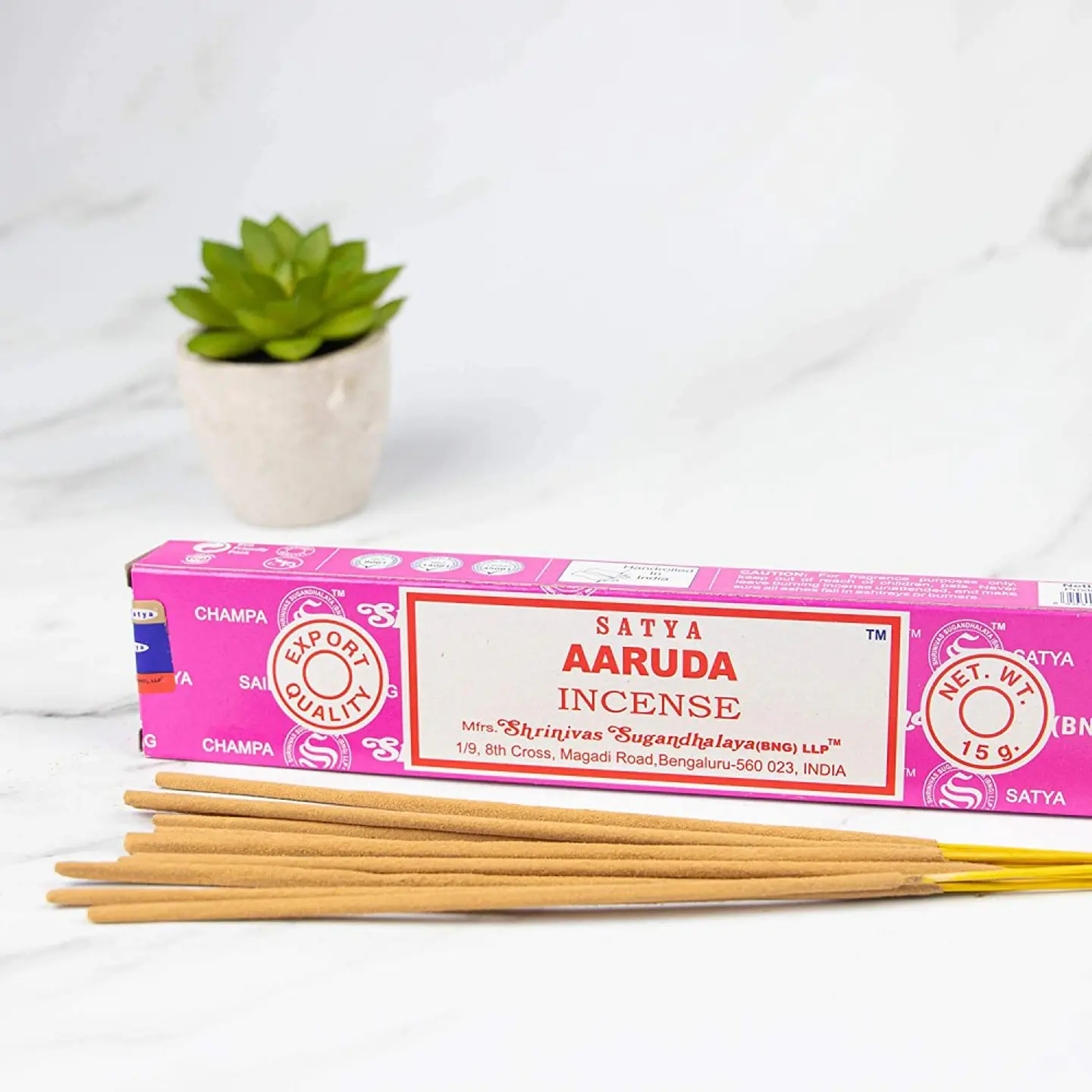 INCIENSO AROMA AARUDA (15G) - SATYA 1