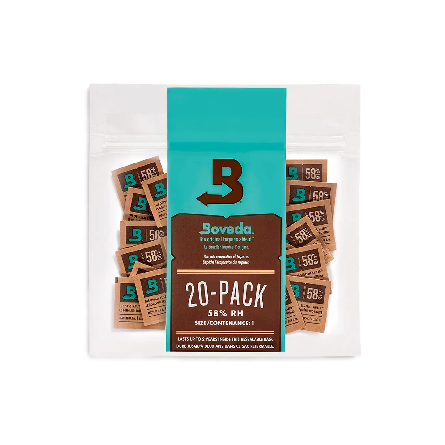 BOVEDA 1G 58% (20 PACK)-BOVEDA 1
