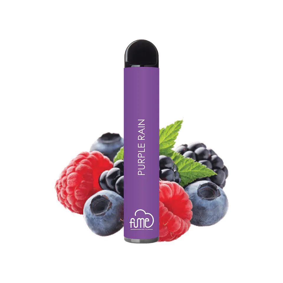FUME PURPLE RAIN VAPORIZADOR DESECHABLE 2500 PUFF 5% 1
