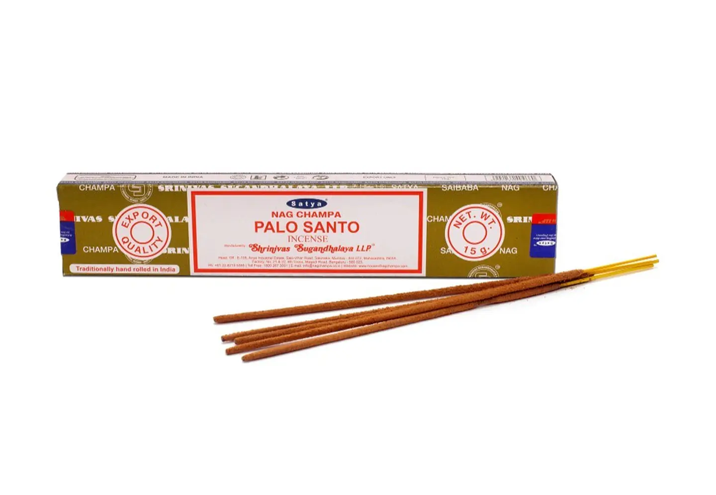 INCIENSO AROMA PALO SANTO (15G) - SATYA 1