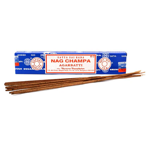 INCIENSO AROMA NAG CHAMPA (15G) - SATYA