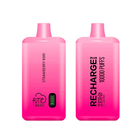 VAPORIZADOR DESECHABLE RECHARGE FUME 10000 PUFF 0% - STRAWBERRY KIWI
