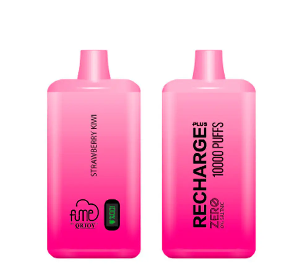 VAPORIZADOR DESECHABLE RECHARGE FUME 10000 PUFF 0% - STRAWBERRY KIWI 1