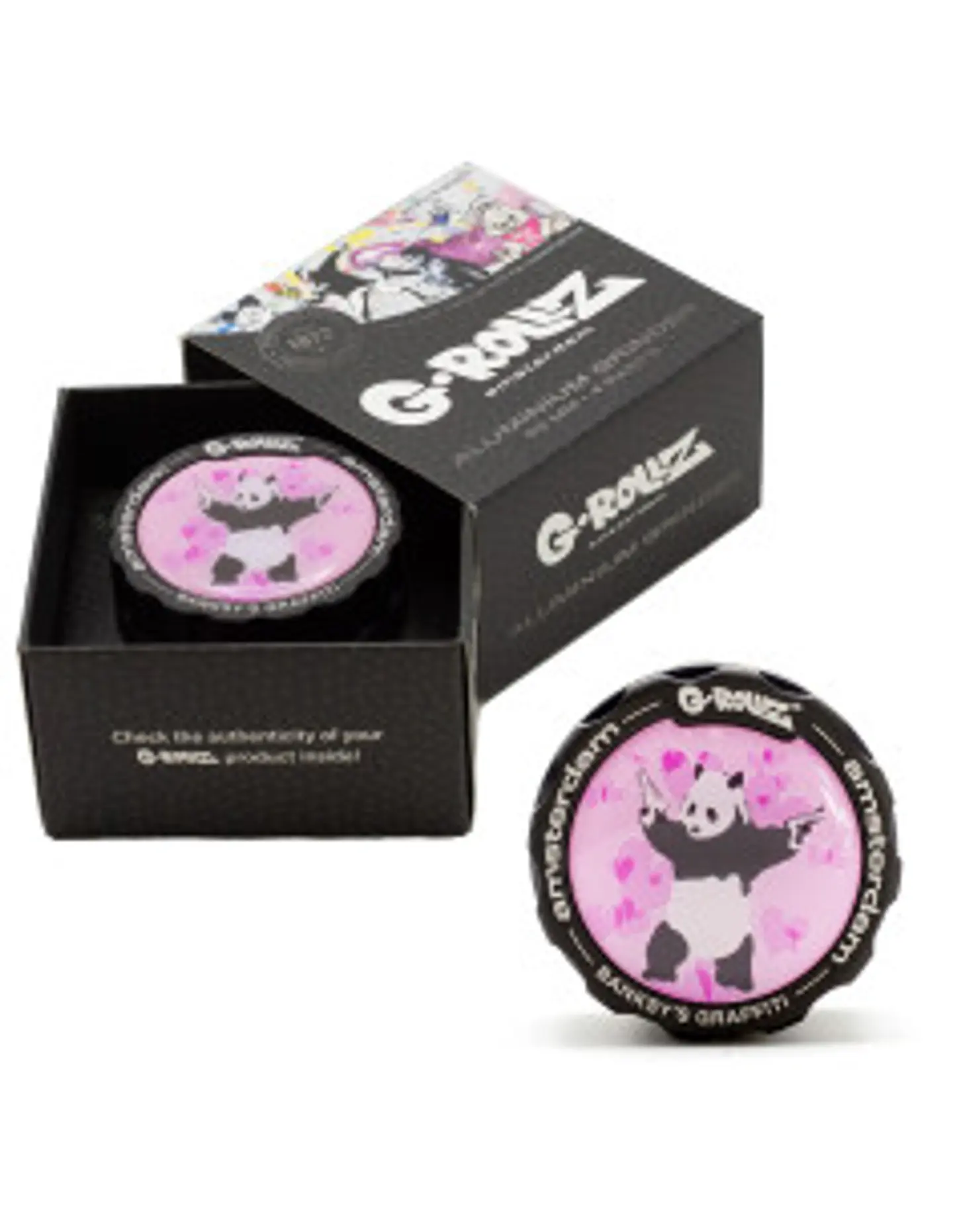 Moledor G-Rollz 4 partes 53 mm Banksy Panda 1
