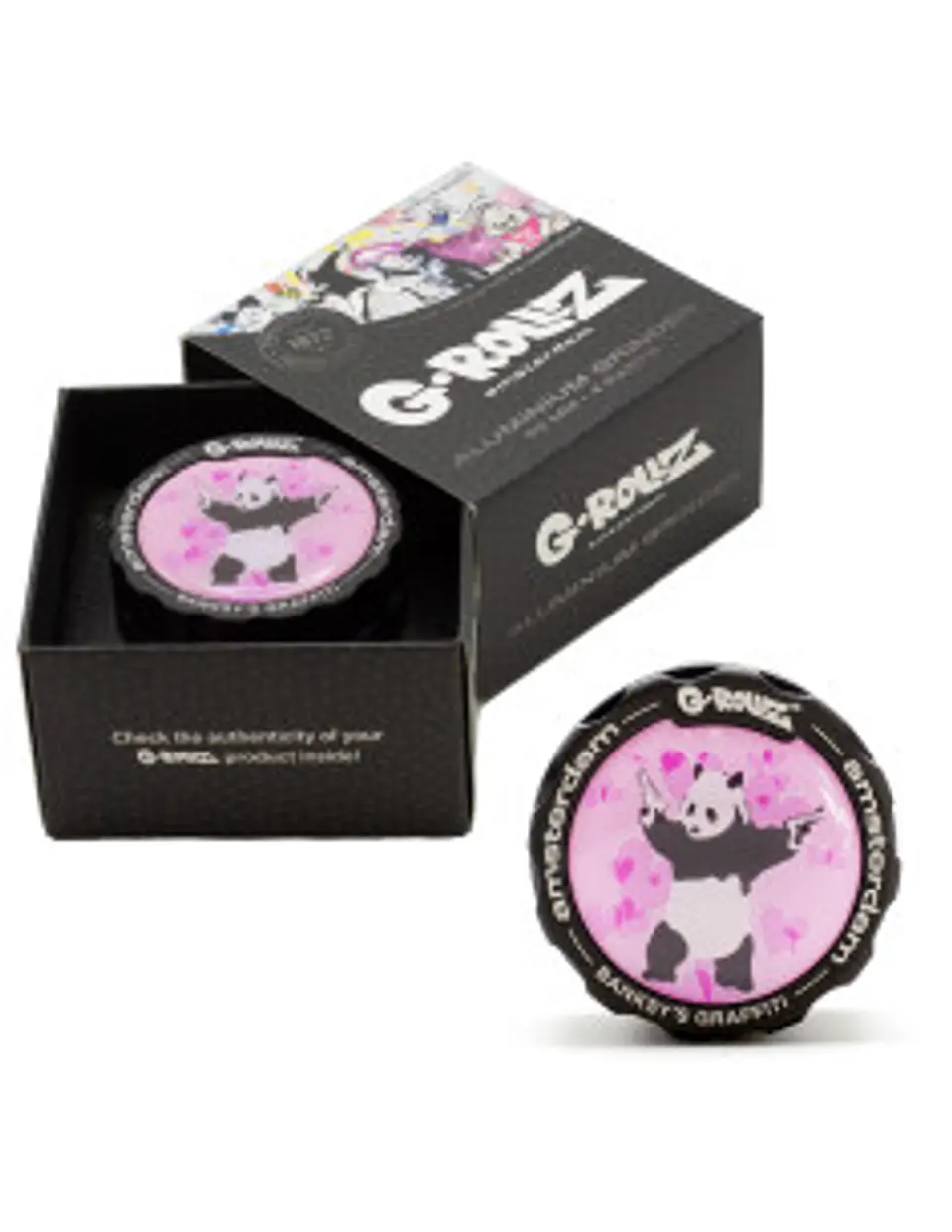 Moledor G-Rollz 4 partes 53 mm Banksy Panda 1