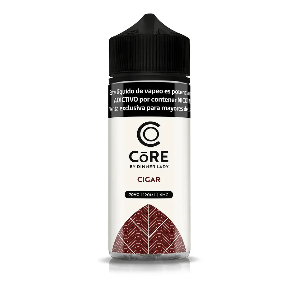 Líquido vaporizador Cigar 6mg 120ml - Core by Dinner Lady 1