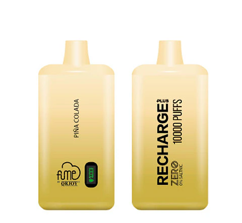 VAPORIZADOR DESECHABLE RECHARGE FUME 10000 PUFF 0% - PIÑA COLADA