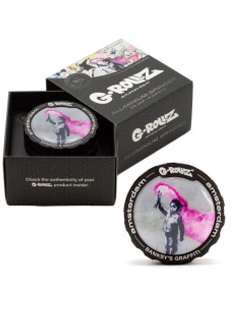 Moledor G-Rollz 4 partes 53 mm Banksy Torch Boy