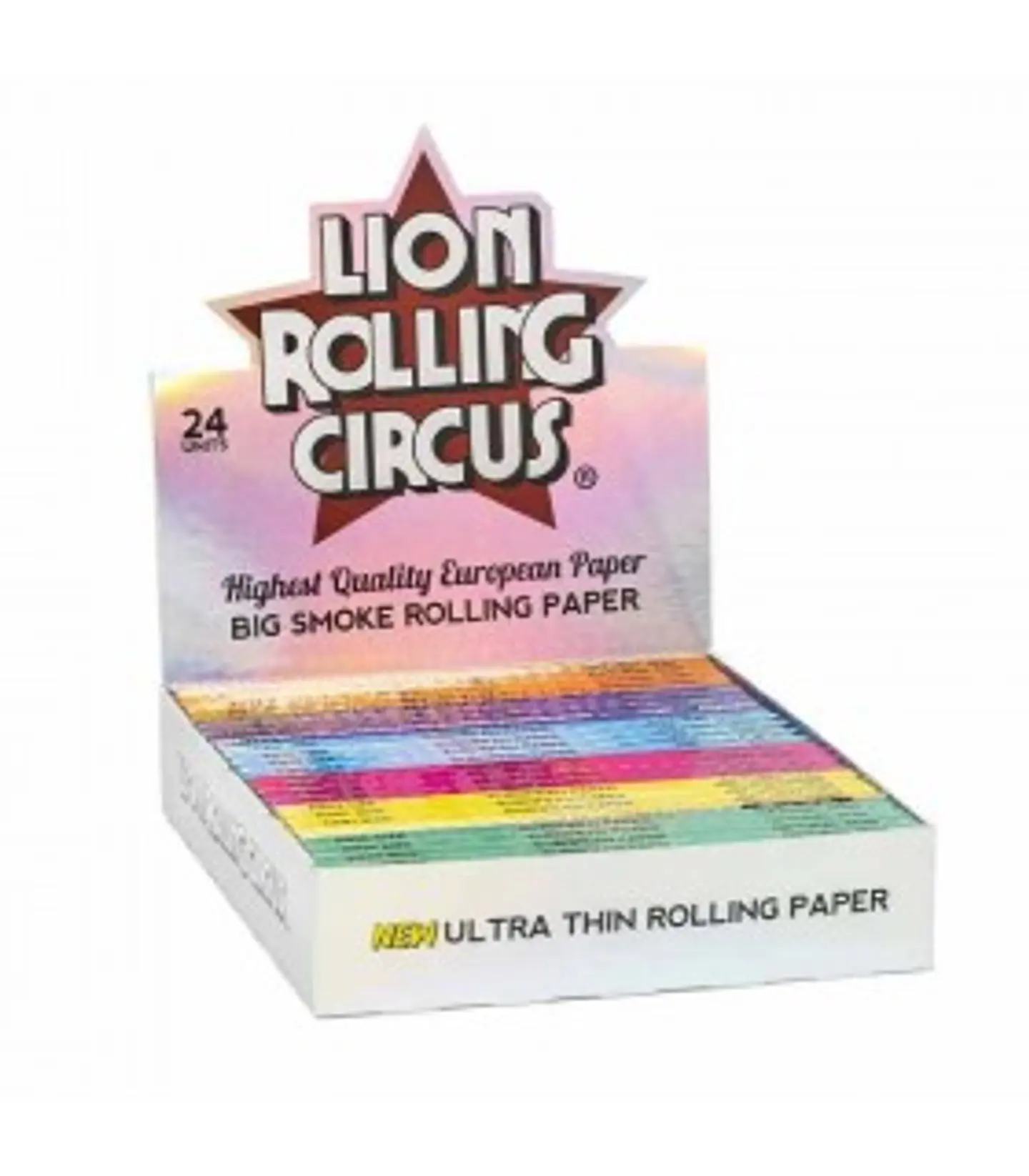 Papelillo Blanqueado King Size Lion Rolling Circus 1