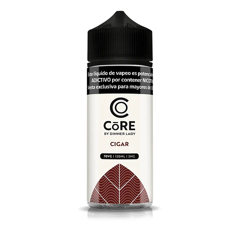 Líquido vaporizador Cigar 3mg 120ml - Core by Dinner Lady