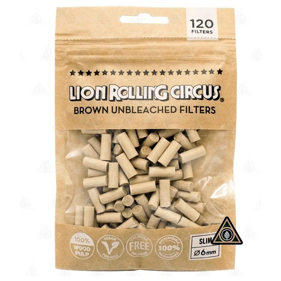 FILTRO UNBLEACHED BOLSA LION ROLLING 1