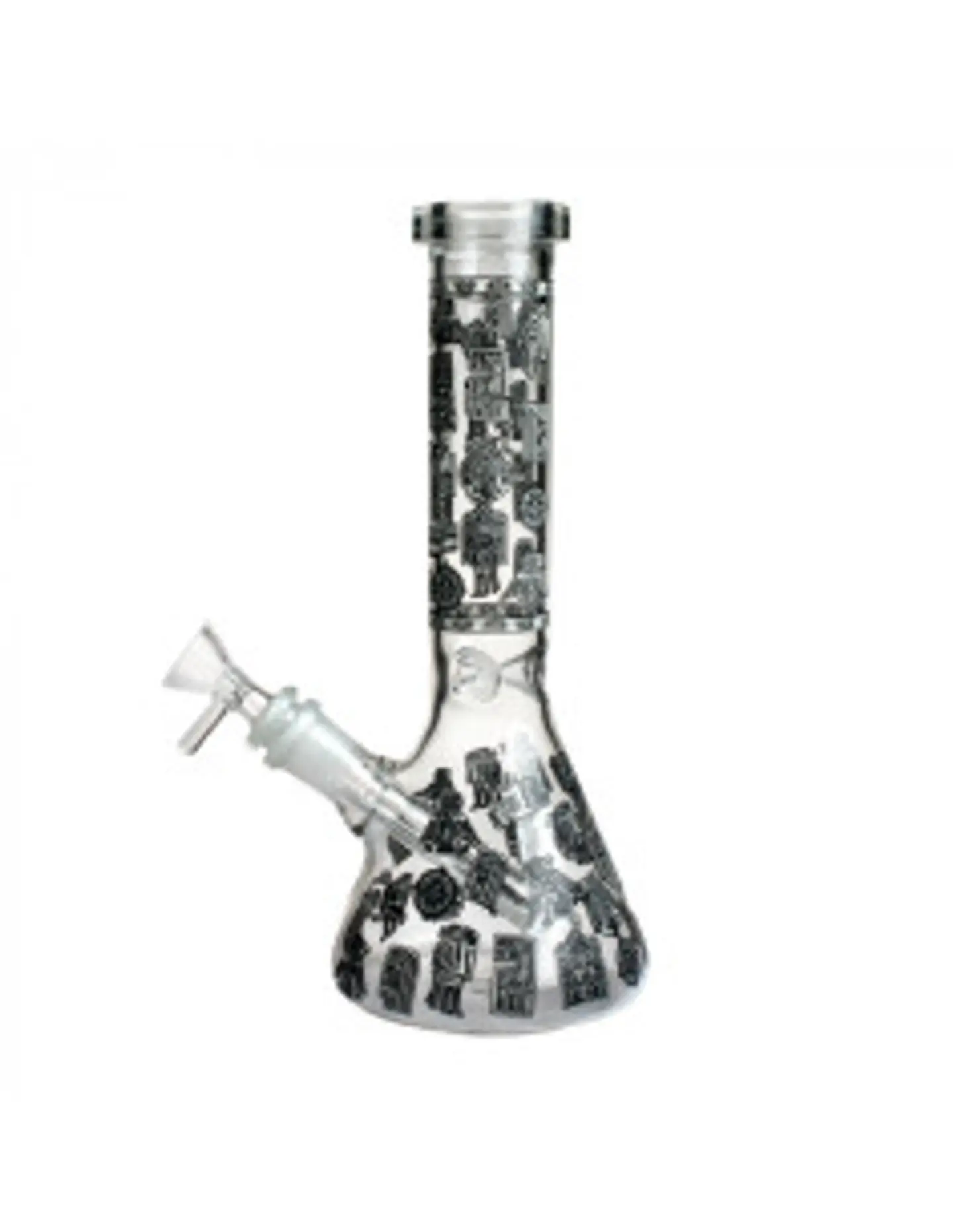 Glass Bong Glow in The Dark - (GLB102) 1