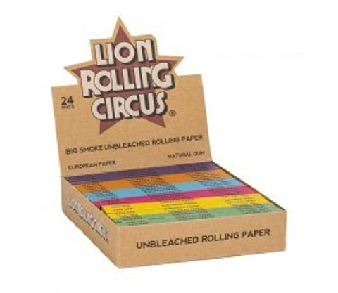 PAPEL SIN BLANQUEAR KING BIG SMOKE - LION ROLLING CIRCUS