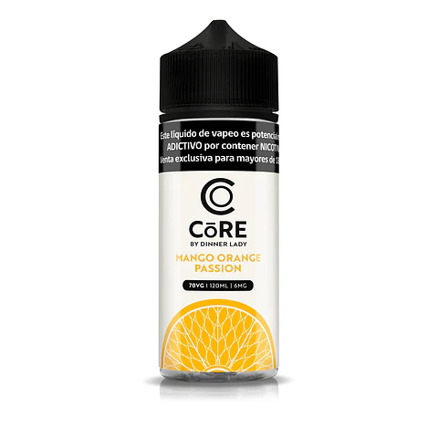 Líquido vaporizador Mango Orange Passion 6mg 120ml - Core by Dinner Lady