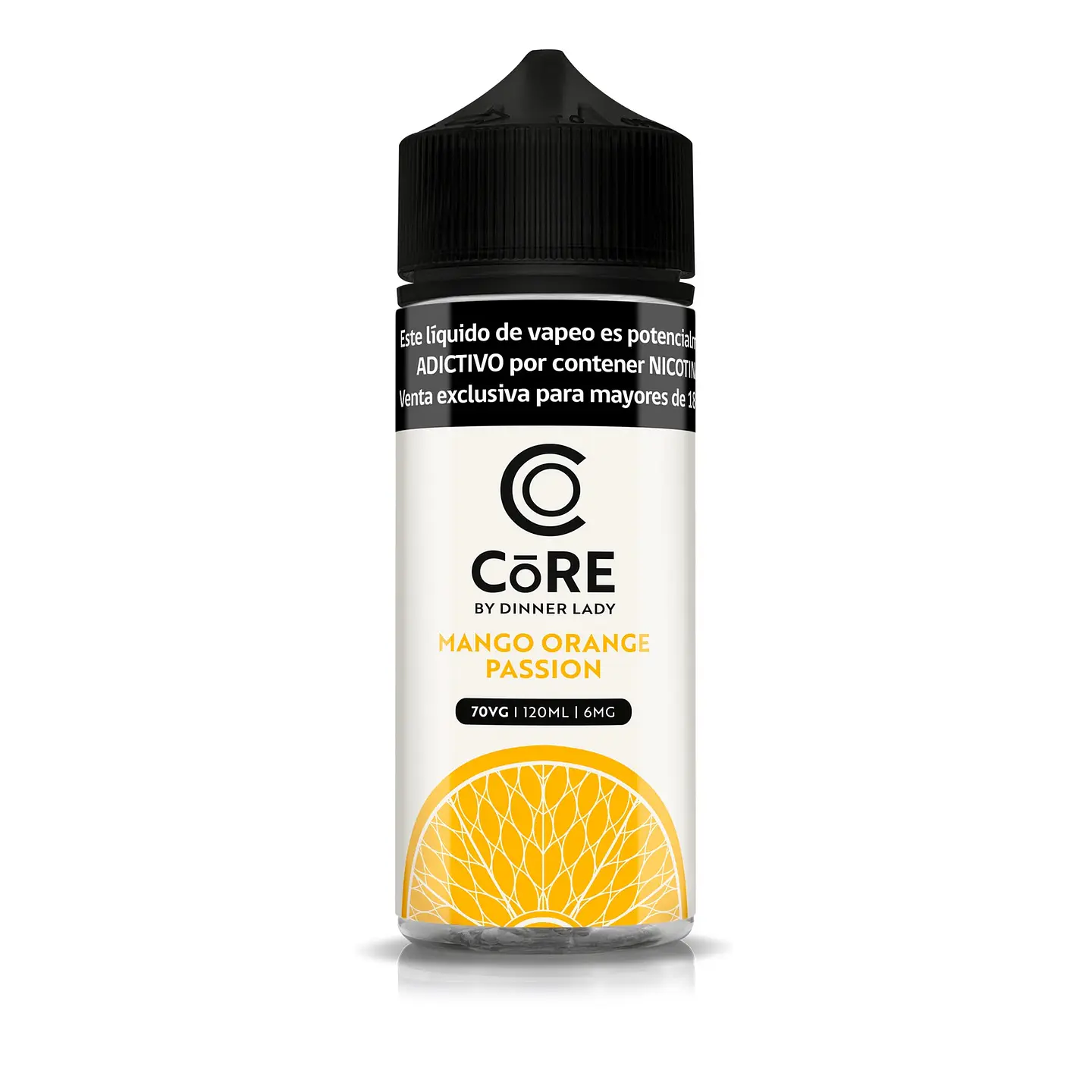 Líquido vaporizador Mango Orange Passion 6mg 120ml - Core by Dinner Lady 1